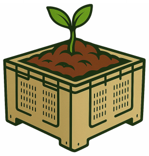 Seed and Box Consulting · caja con hojas