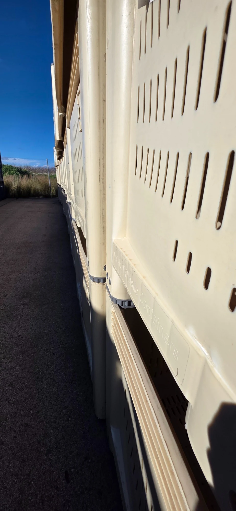 Detalle de palots para diferentes sectores